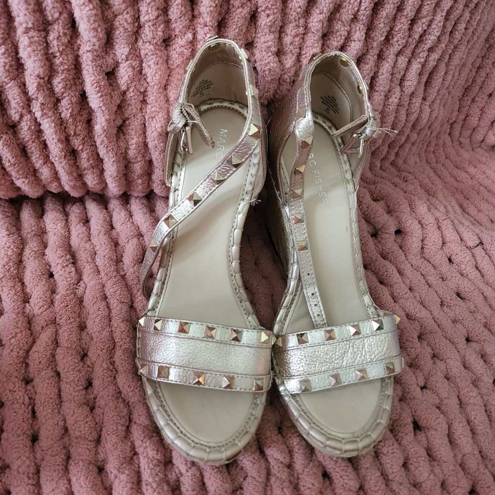 Marc Fisher Women's Studded Sandals